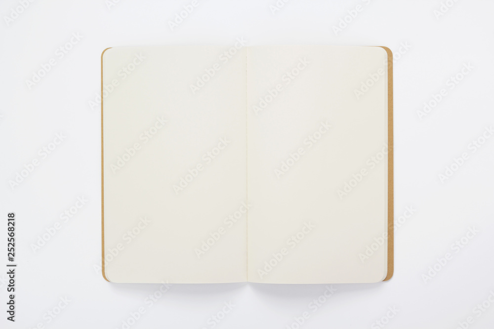 notebook at white background notebook at white background