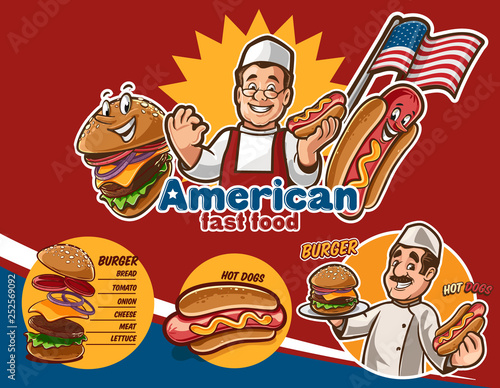 fast food chef flyer