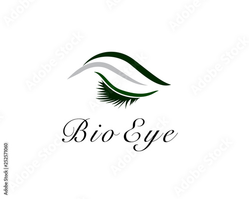 Natural eye care logo design inspiration