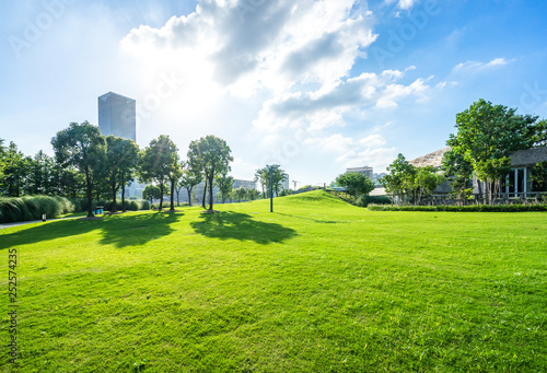 golf course in the park