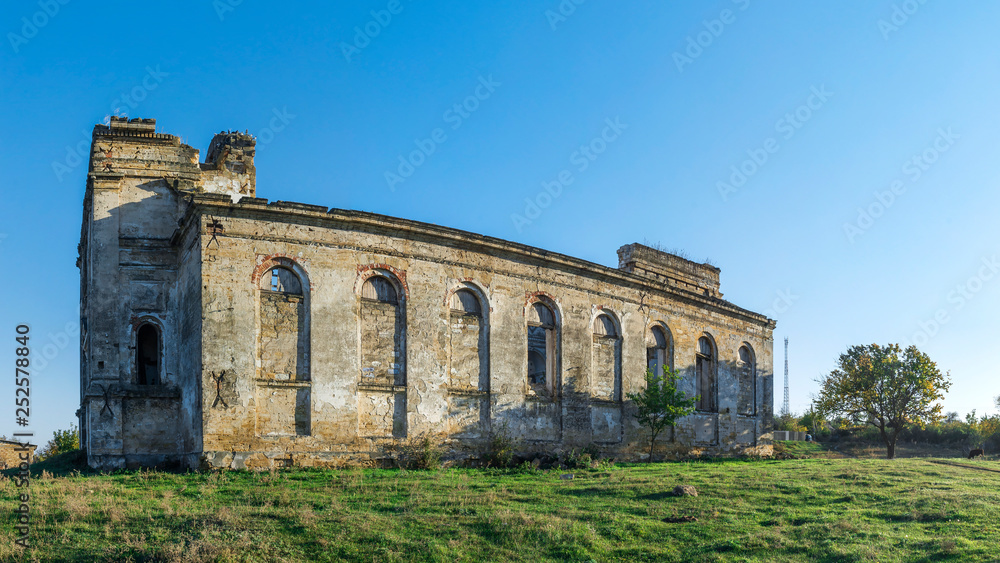 Abandoned church in Kamenka, Ukraine