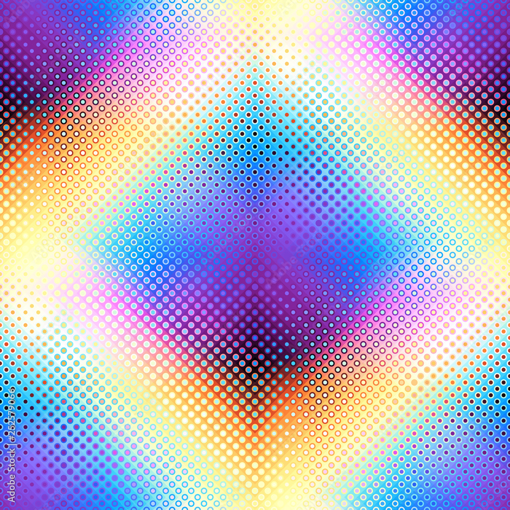 Geometric abstract pattern. Seamless polka dot background.
