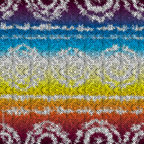 Imitation of a texture of rough canvas. Seamless pattern.