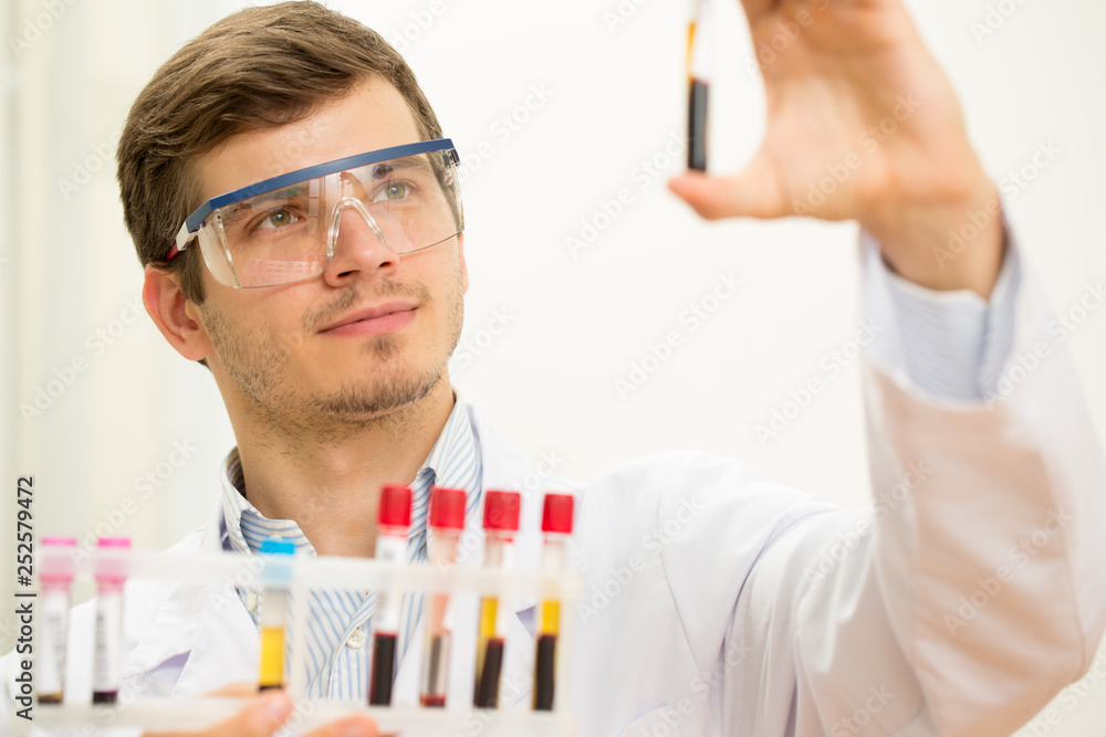 Male doctor at the medical clinic Male doctor at the medical clinic