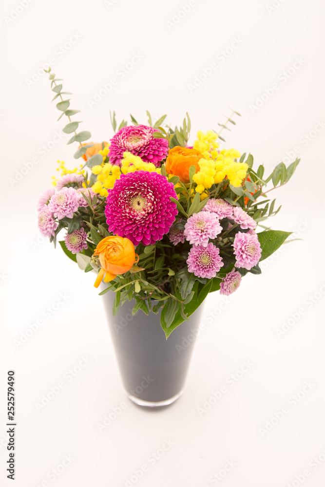 beautiful flower bouquet with different kinds and colours