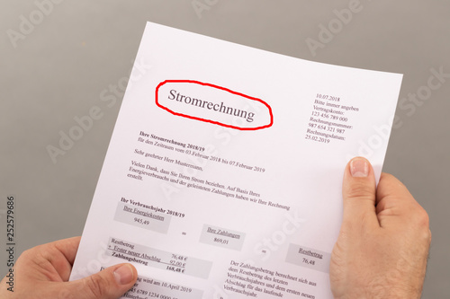 Stromrechnung