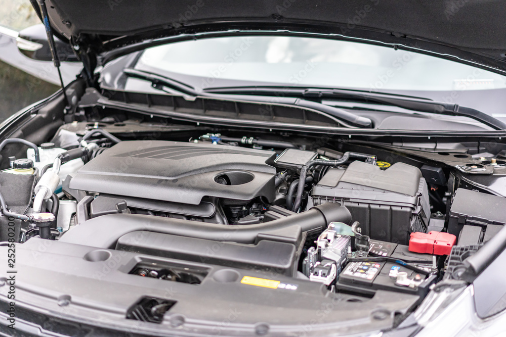 engine of car