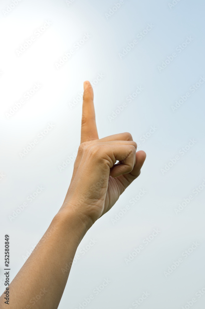 Woman hand pointing fingers,concept idea. Woman hand pointing fingers,concept idea.