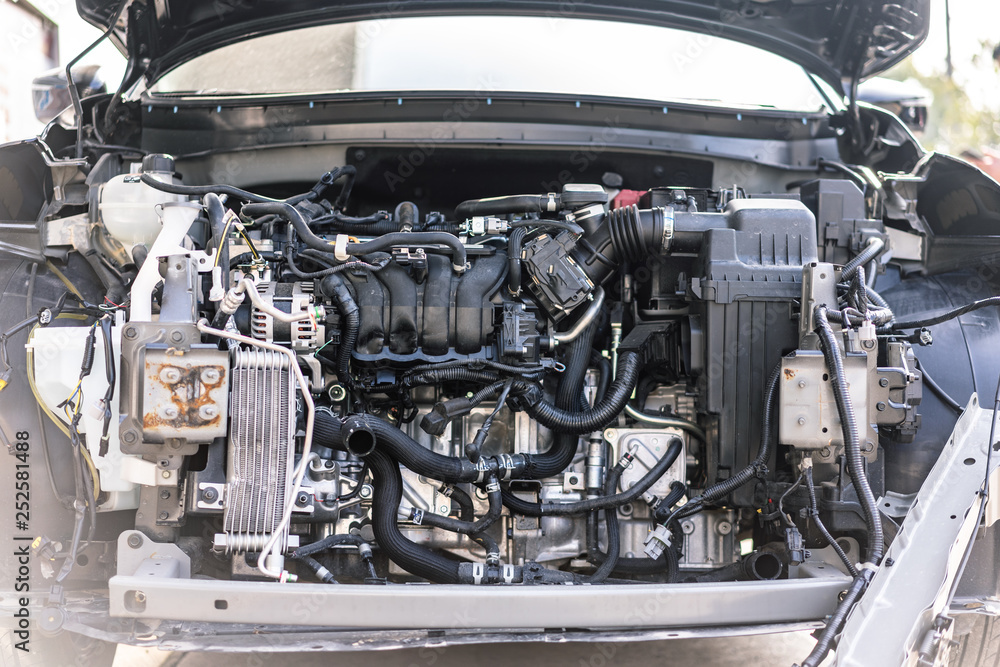 engine of car engine of car