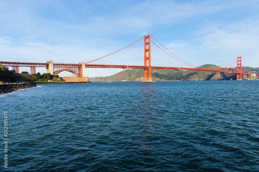 Golden Gate Bridge - the most internationally recognized symbols of San Francisco, California and the United States Golden Gate Bridge - the most internationally recognized symbols of San Francisco, California and the United States