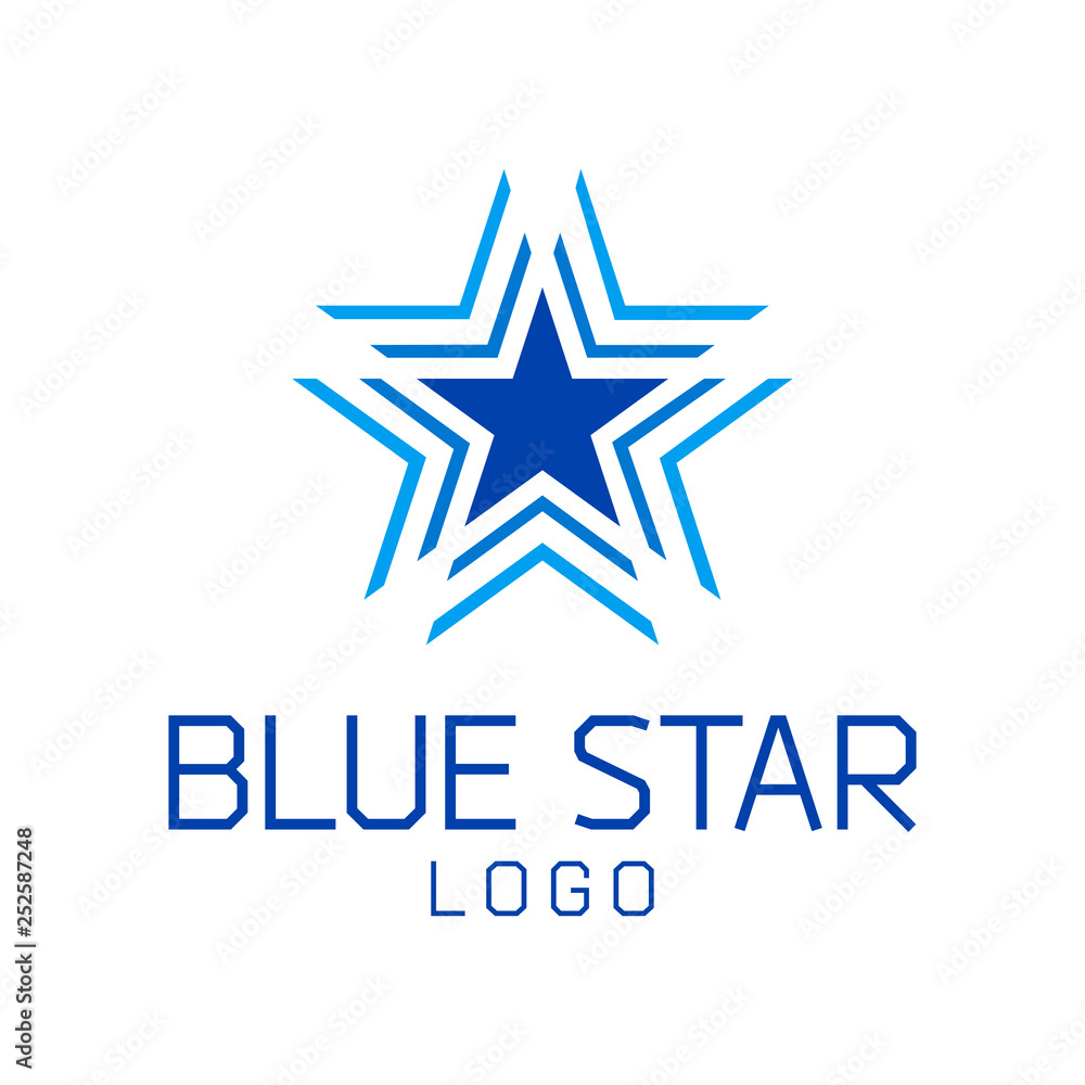 Abstract star vector logo template. Modern simple shining star logo design branding corporate identity. Abstract star vector logo template. Modern simple shining star logo design branding corporate identity.