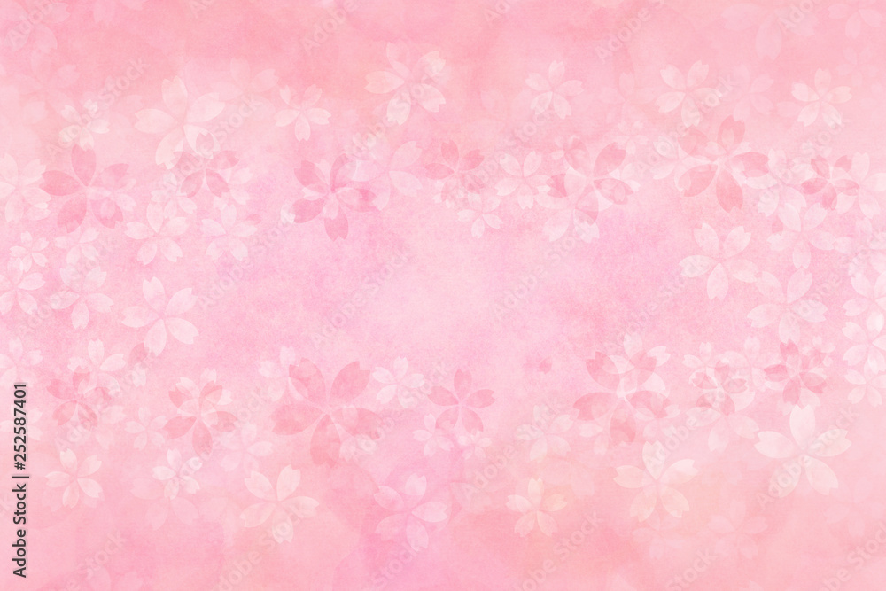 桜 花 春 水彩 背景 桜 花 春 水彩 背景
