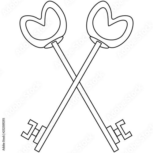 Masonic symbol of Treasurer for Blue Lodge Freemasonry
