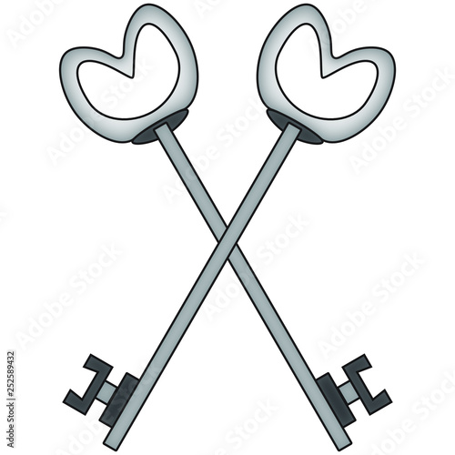 Masonic symbol of Treasurer for Blue Lodge Freemasonry