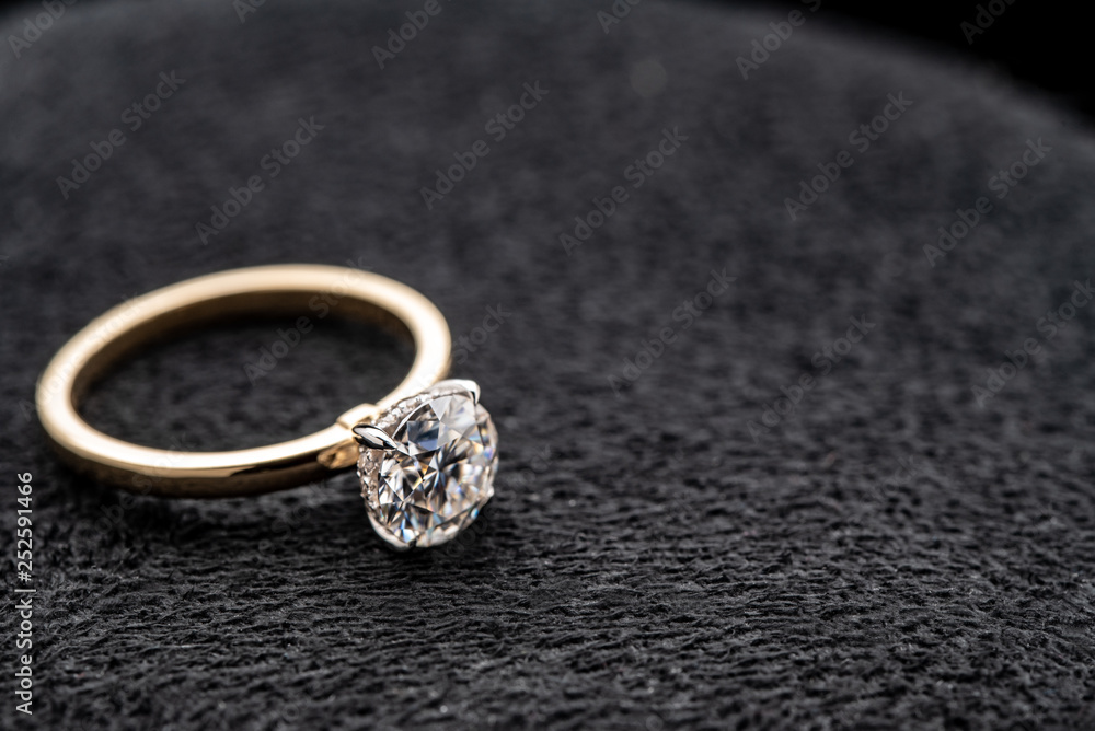 Yellow Gold Diamond Ring Yellow Gold Diamond Ring