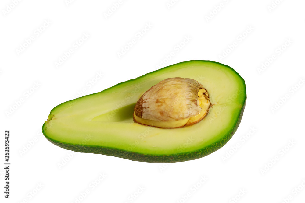 Fresh avocado isolated on white background Fresh avocado isolated on white background