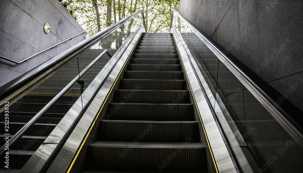 Escalator for people Escalator for people