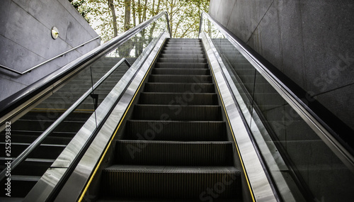 Escalator for people