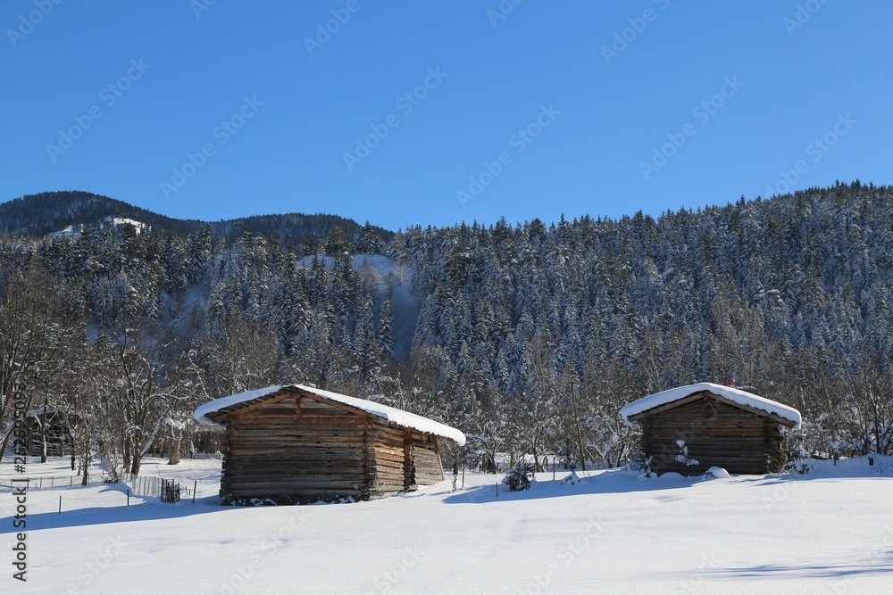 winter view karadeniz artvin /savsat/turkey