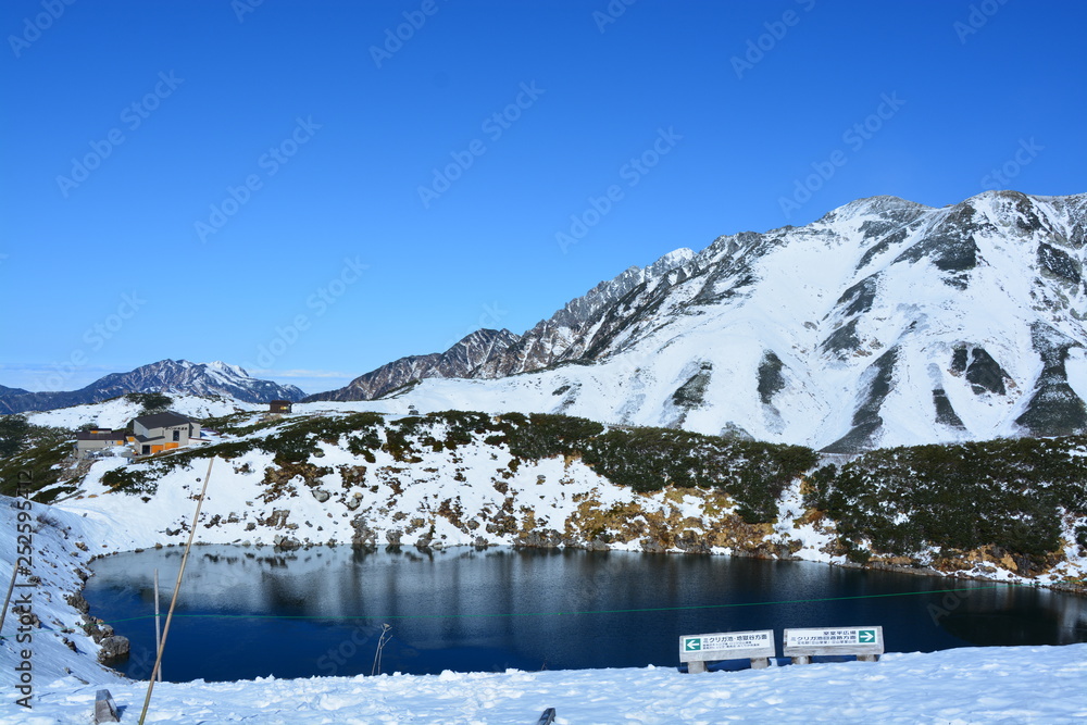 Fototapeta premium 立山黒部アルペンルートの絶景