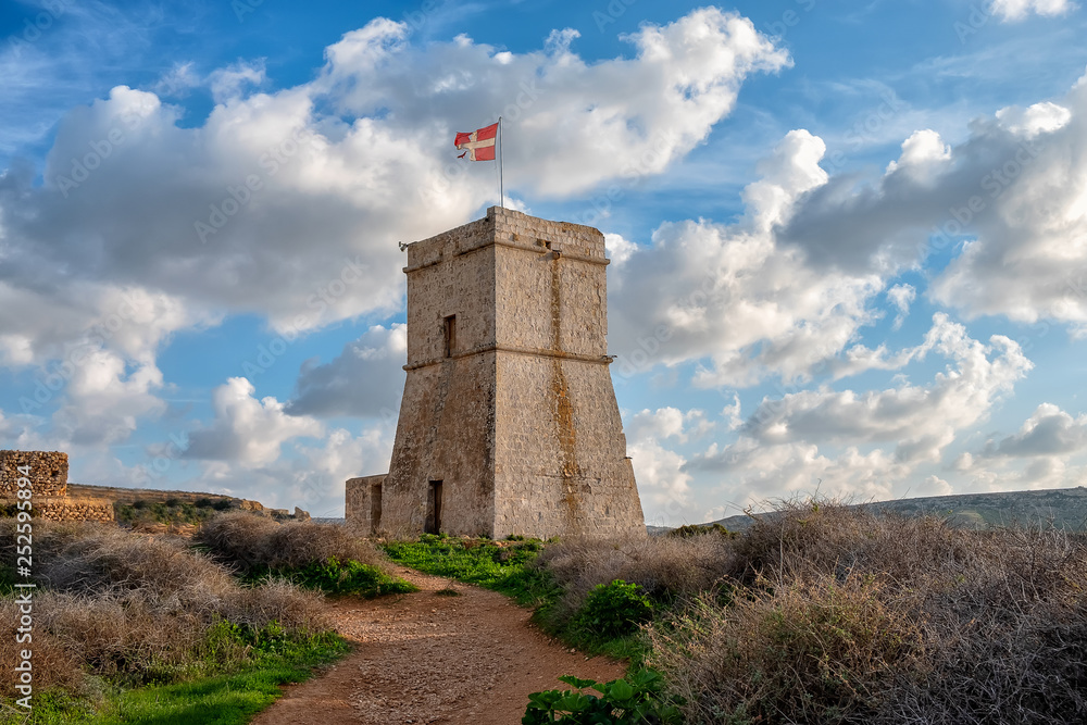 Ghajn Tuffieha Tower, Malta Ghajn Tuffieha Tower, Malta