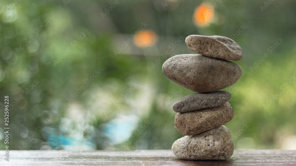 balanced rocks with a blurred bckground balanced rocks with a blurred bckground