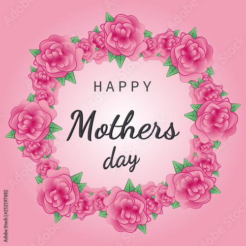 Mothers day sale background layout with beautiful colorful flower for banners.