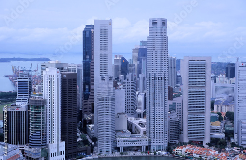 hochhäuser in singapur © fotobild40