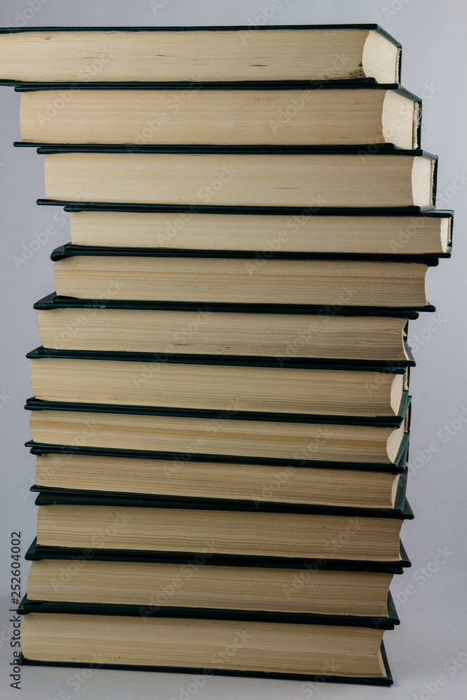 Fototapeta premium Stack of books