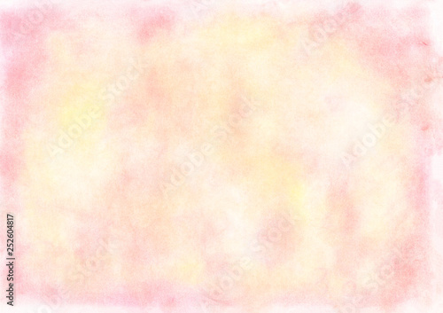 手描き　パステル　背景（01）