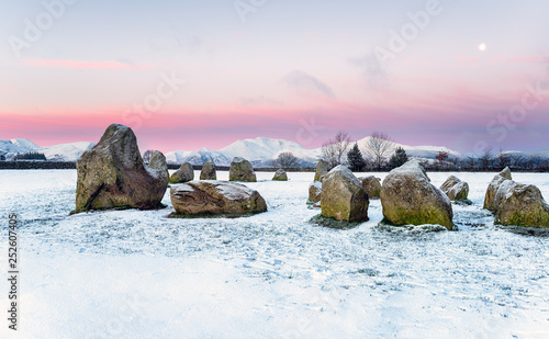 Платно Winter Sunrise in the Lake District