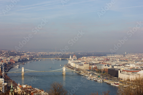 View of the Danube, Budaesht, Hungary