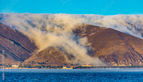 Coudy Sevan Lake Mountains, Sevan, Armenia  photo