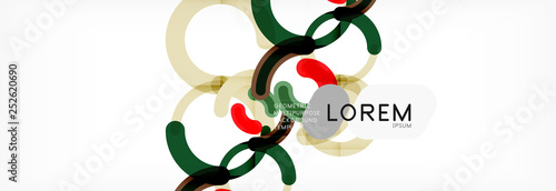 Circular lines design background