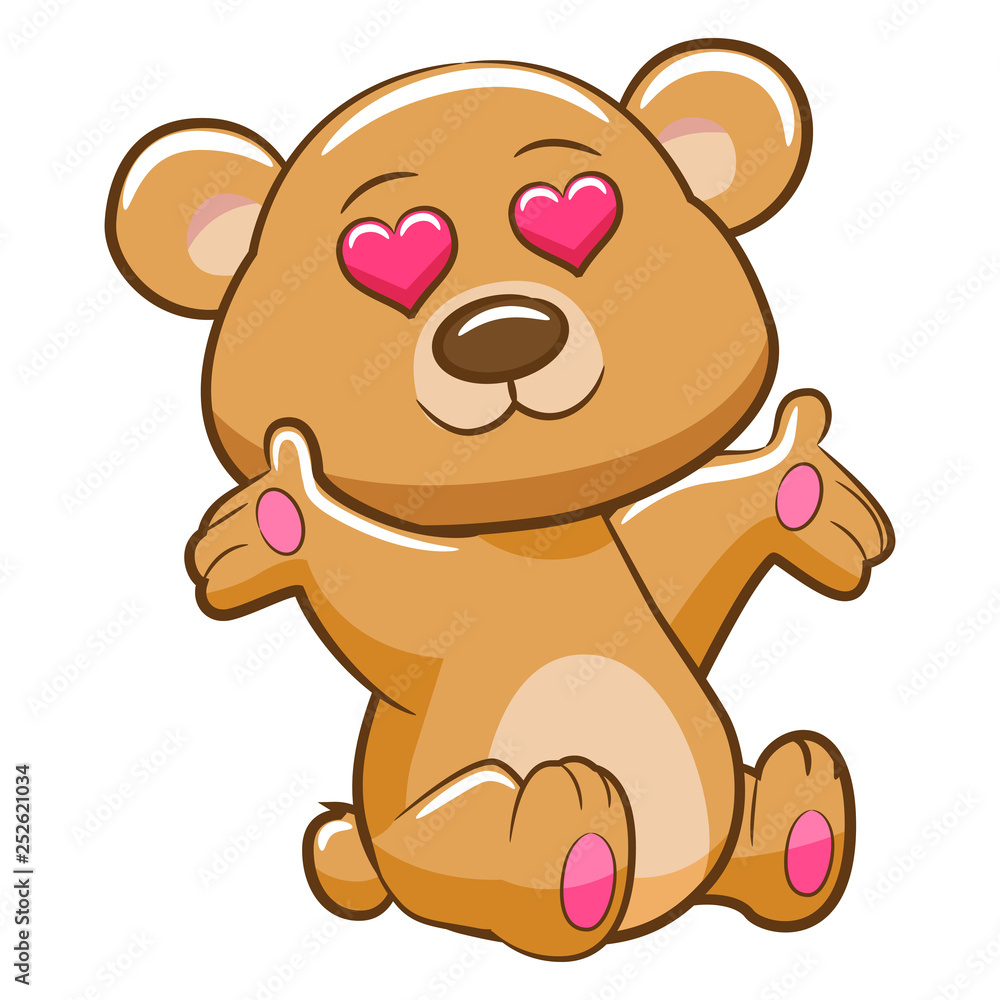 Obraz premium bear teddy clipart