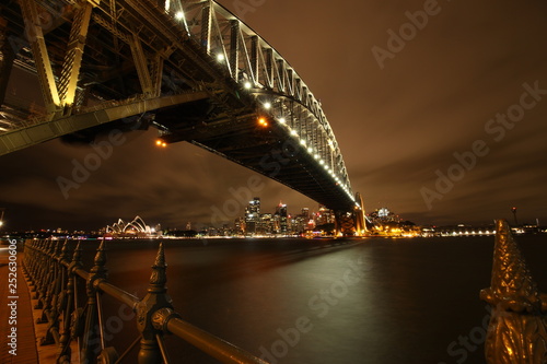Sydney Harbour Bridge By Night