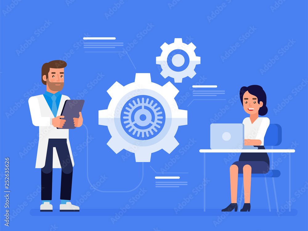 Medical device design and development. Science concept. Medical device design and development. Science concept.
