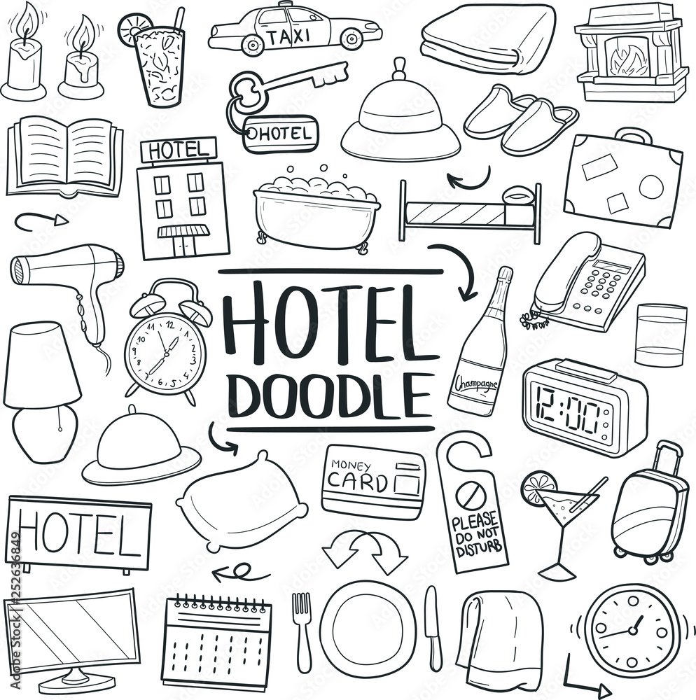 Hotel drawing || how to draw a hotel easy || pencil arts || hotel scenery -  YouTube