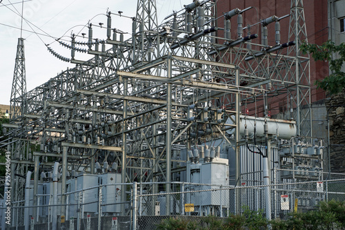Urban power generation substation 