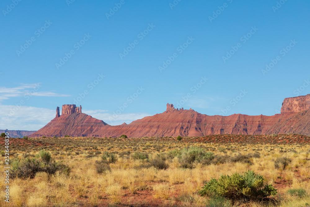 Scenic Utah Landscape Near Moab