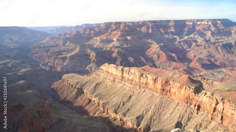 Aerial view of the beautiful Grand Canyon National Park from the Navajo Point of South Rim Aerial view of the beautiful Grand Canyon National Park from the Navajo Point of South Rim