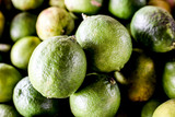 green fresh Brazilian lemons