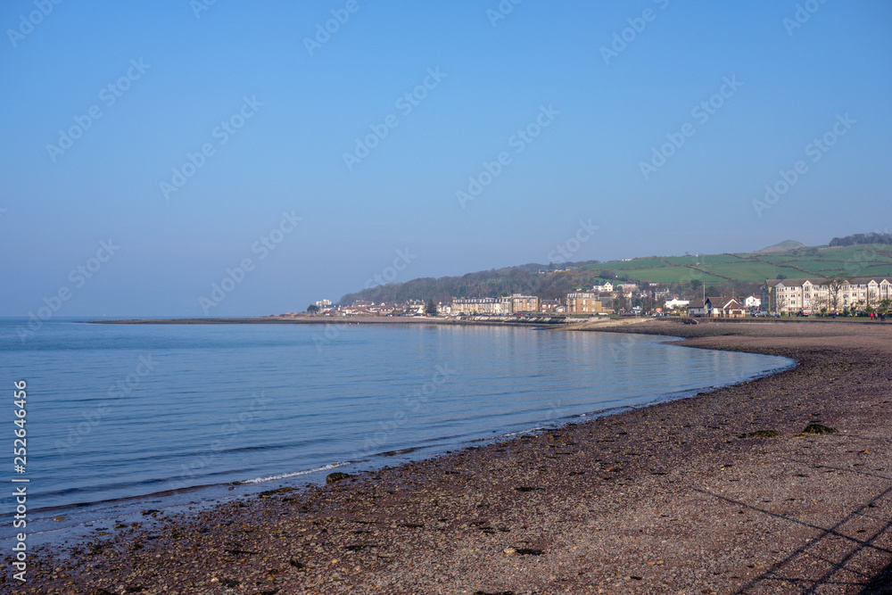 Largs Bay & Seafront on the West Coast of Scotland on a Warm February day. Largs Bay & Seafront on the West Coast of Scotland on a Warm February day.