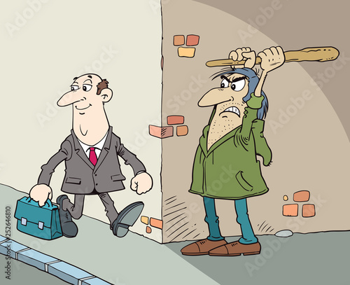 Man in ambush