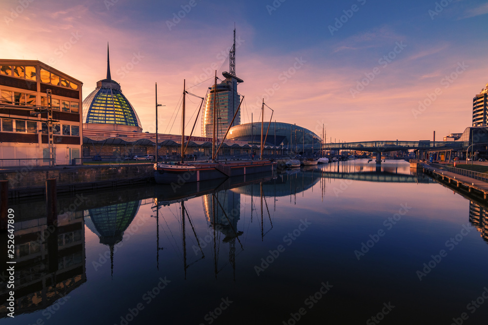 Bremerhaven Sunset-Panorama