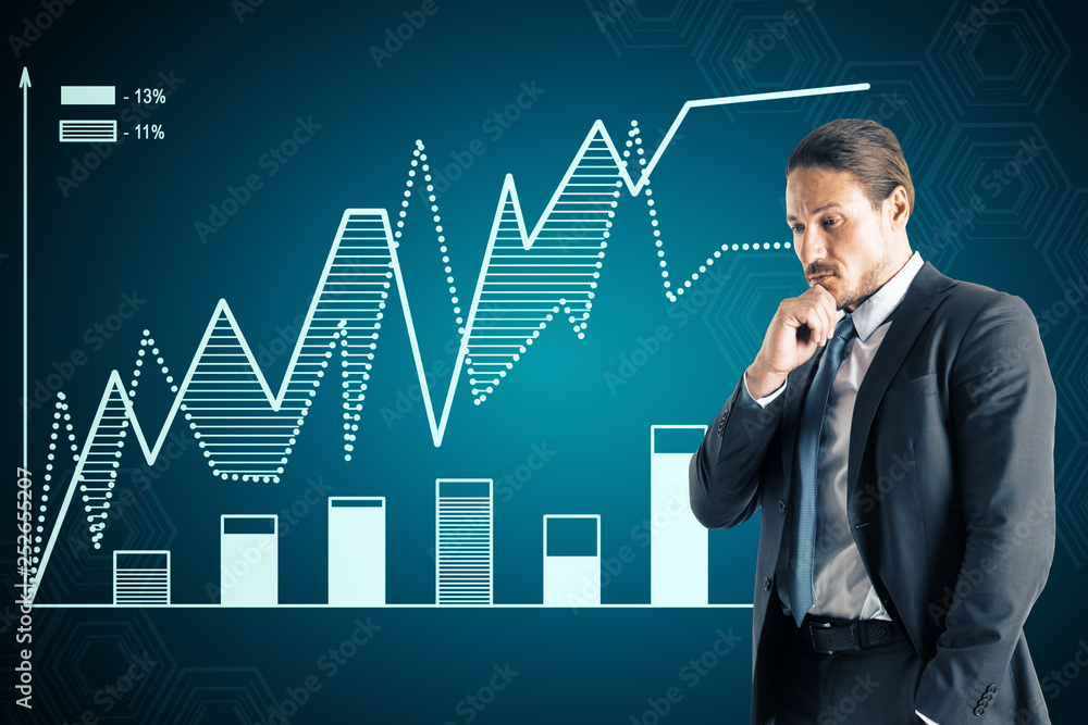 Trade and invest concept Trade and invest concept