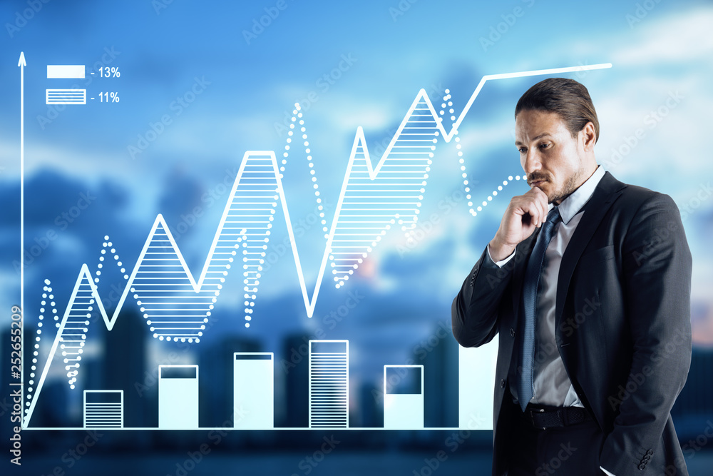 Trade and finance concept Trade and finance concept