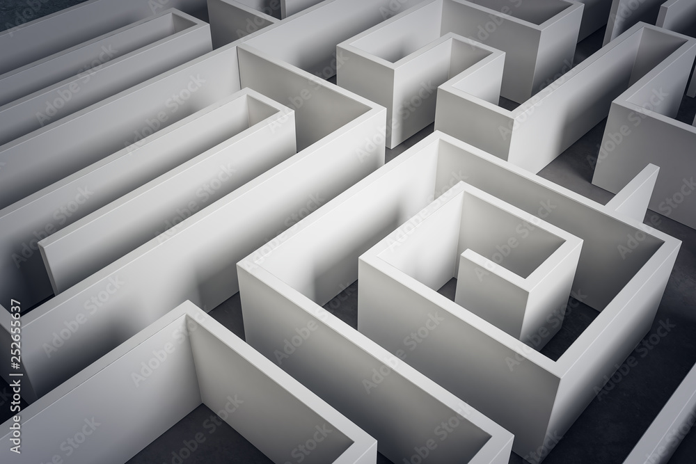 Creative labyrinth wallpaper Creative labyrinth wallpaper