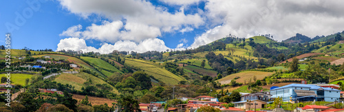 Rural landscape of Cartago Province, Costa Rica