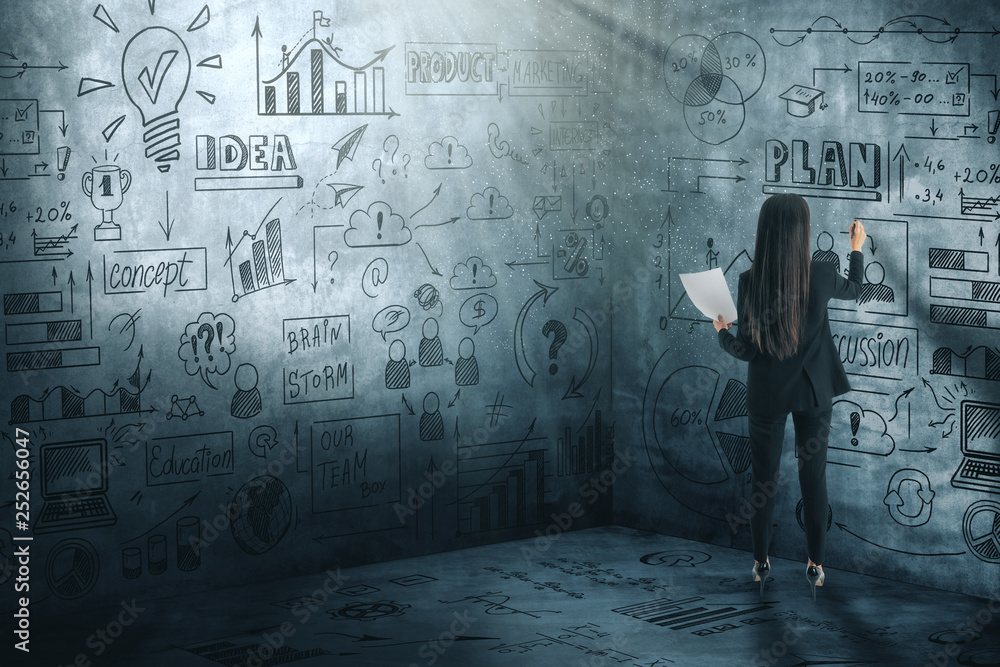 Startup and success concept Startup and success concept